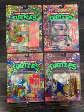 TMNT Classic Mutants 4 Pack Antrax, Wyrm, Scale Tail, & Usagi Playmates Wave 4